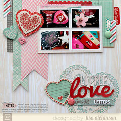 Little Love Letters | Scrapbook Trends Feb '14