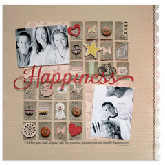 happiness[Scrapbook Trends Mar '13]