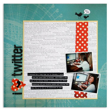 i love twitter&lt;br&gt;{Scrapbook Trends May &#039;11}