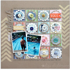 making a splash | Scrapbook Trends JUL '13