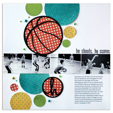 he shoots, he scores &lt;br&gt;[Scrapbook Trends Sept &#039;12]