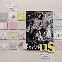 this is us | Scrapbook Trends Apr '14