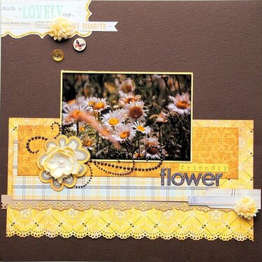 Friendly Flowers   ***Scraptastic Club***