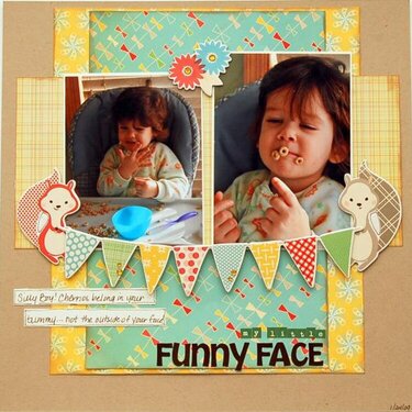 My Little Funny Face   ****Scraptastic Club****