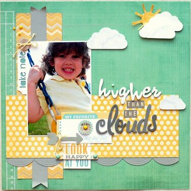 Higher than the Clouds   ***Scraptastic Club***