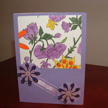 Flower Card