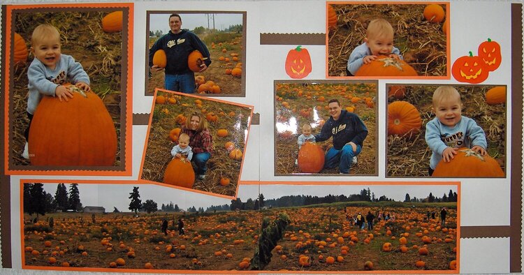 At the pumpking patch....