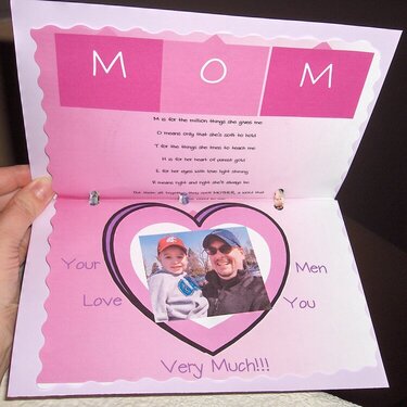 Inside of my Mother&#039;s Day Card from ds and dh!! (DH made it)