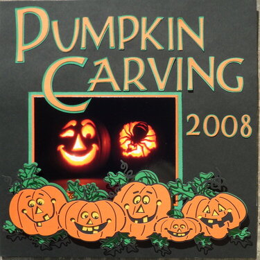 Pumpkin Carving 2008