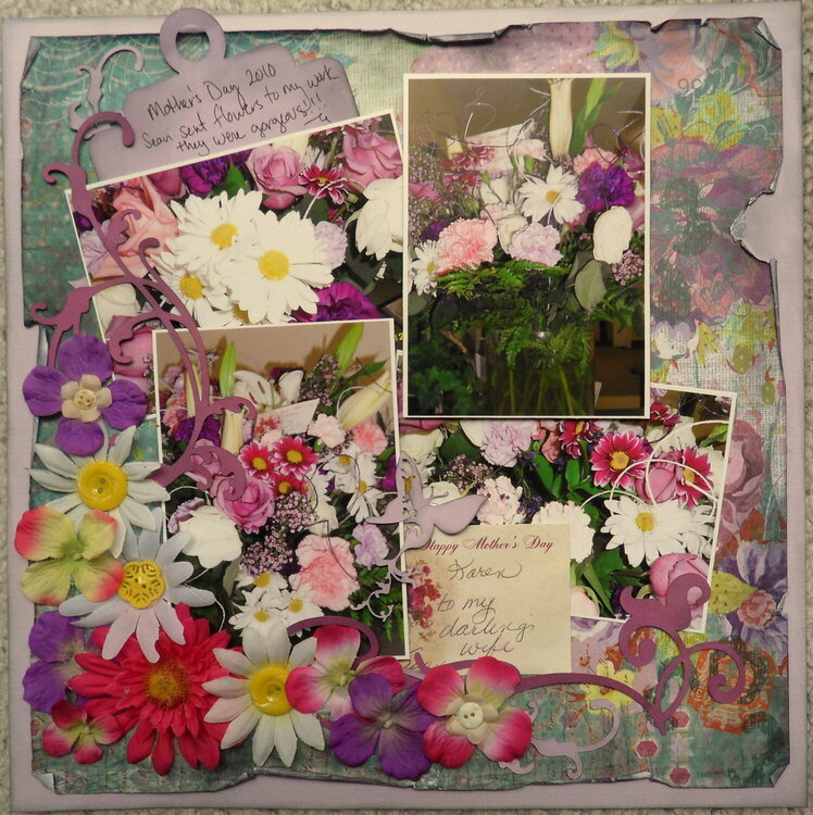 Flowers I got at work for Mother's Day 2010