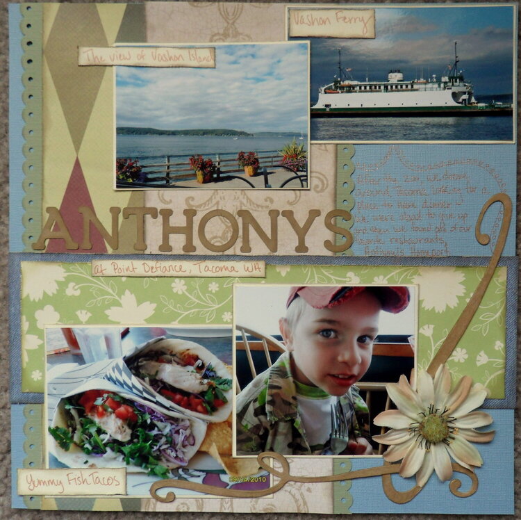 Anthony&#039;s (at Point Defiance, Tacoma WA)