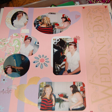 Wedding Scrapbook Page 2