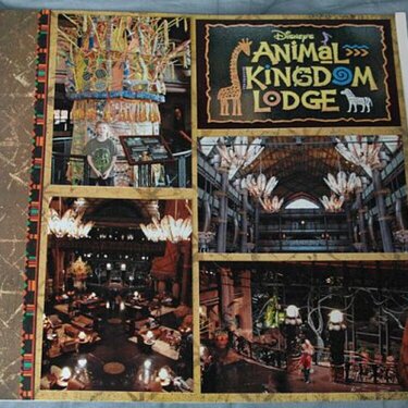 Disney Vacation:  Animal Kingdom Lodge