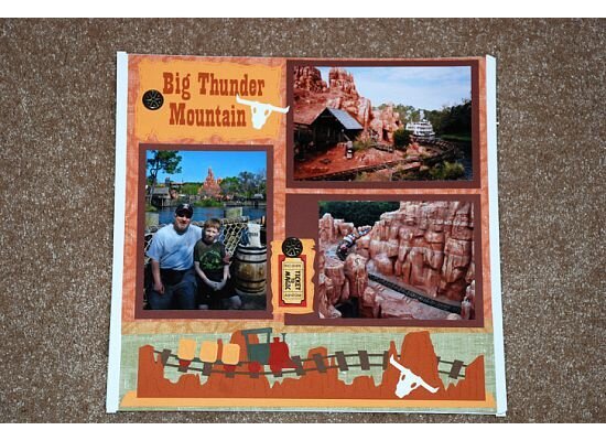 Disney Vacation:  Magic Kingdom Big Thunder Mountain Railroad