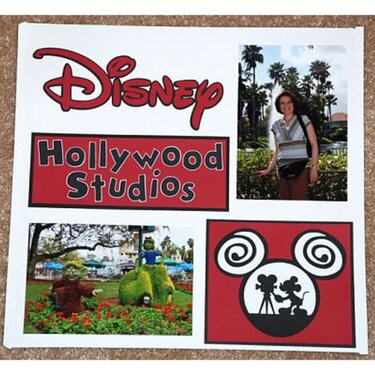 Disney Vacation Album:  Hollywood Studios