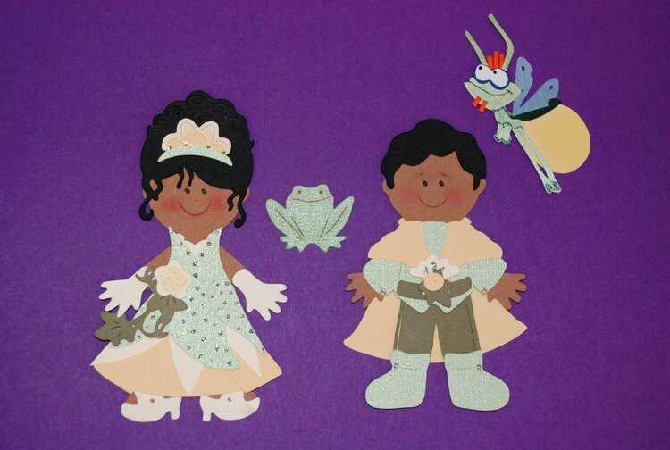 Princess Tiana, Prince Naveen, and Ray