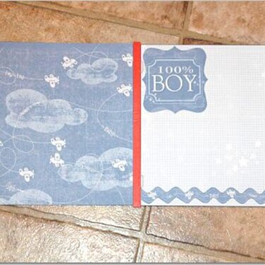 Baby Boy Gift Album