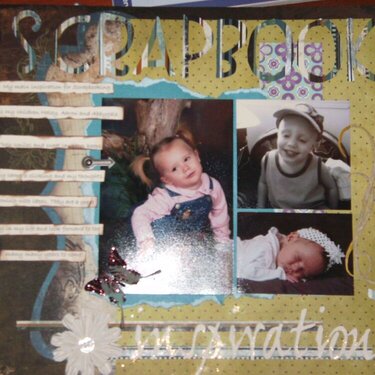 NSD &quot;Scrapbook Inspiration&quot; (why I like to scrap)
