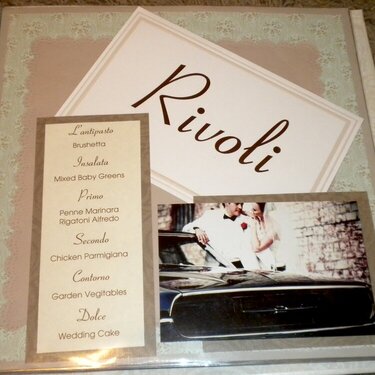 Jen&#039;s Wedding Scrapbook