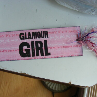 Glamour Girl Bookmark