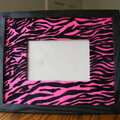 Pink Zebra Frame