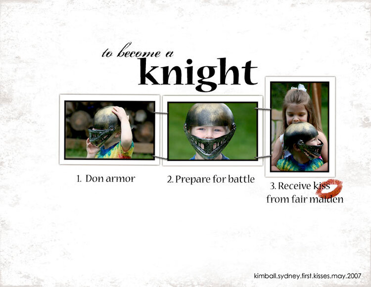 To Become a knight