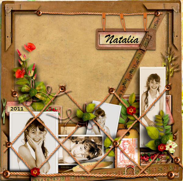 Natalia - vintage board