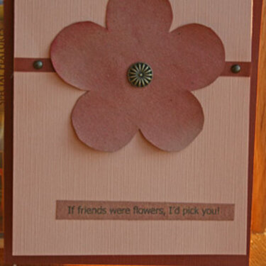 Friend Flower Card