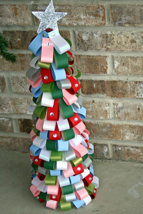 Cardstock Only Paper Tree