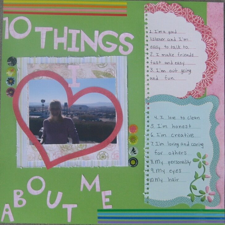 10 Things I &quot;heart&quot; About Me