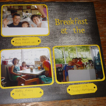 Breakfast at the Waffle House pg 1