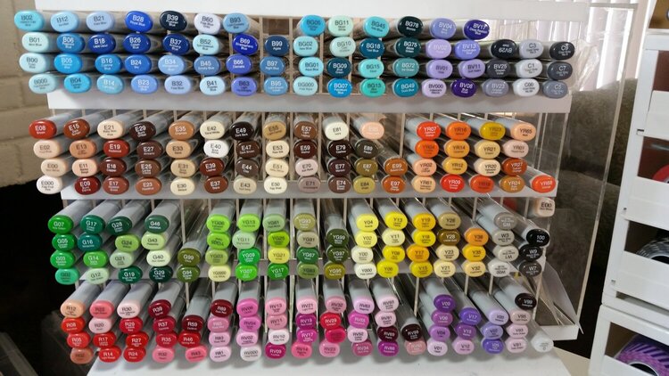 COPIC MARKER STORAGE