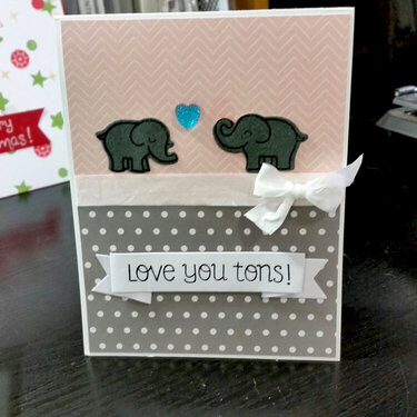 Love You Tons Card