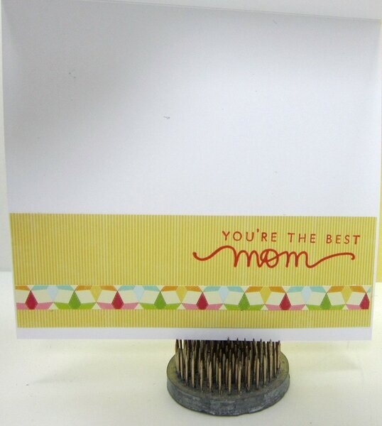 I love you Mom Card