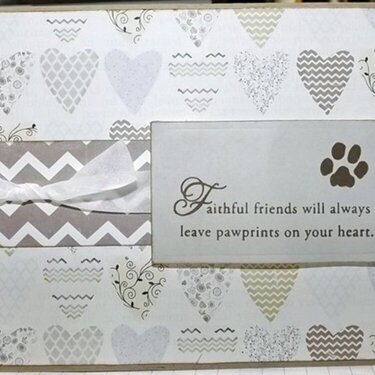 Loss of Pet Sympathy Card