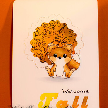 Welcome fall fox