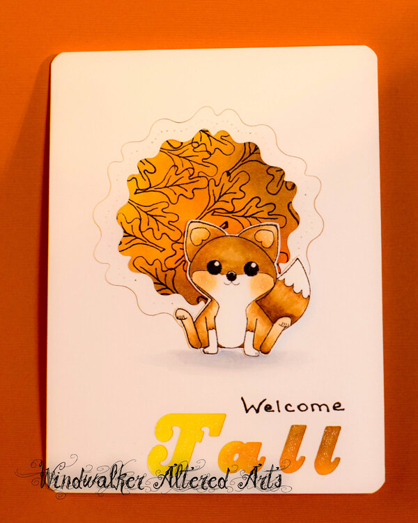 Welcome fall fox