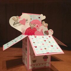Valentine Pop Up Box Card