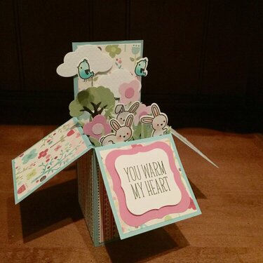 Pop Up Card Box for Valentines