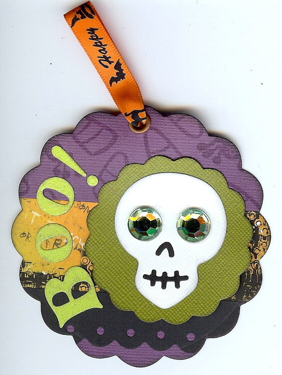 &quot;Front&quot; Halloween Tag for All Occasion Tag Swap