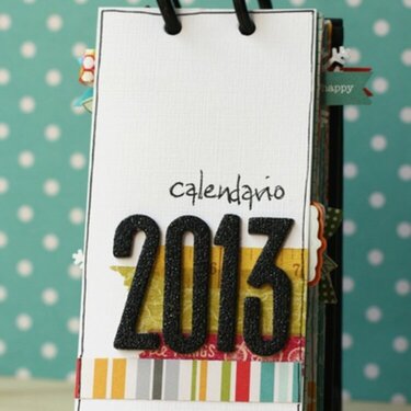 2013 Desk Calendar - Pebbles