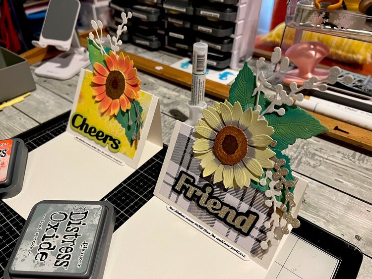 Sunflower cards