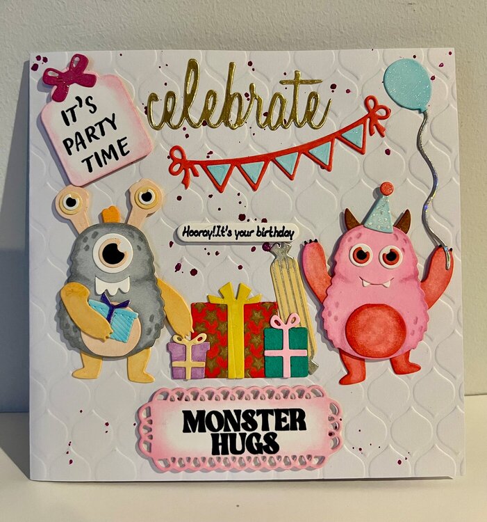 Monster note cards