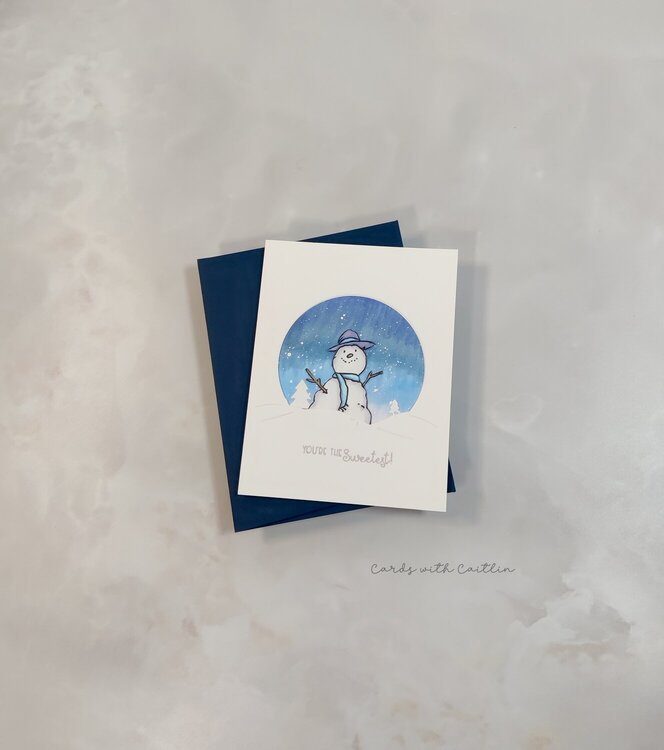 Sweetest Snowman Card
