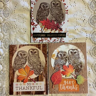 Thankful Owls