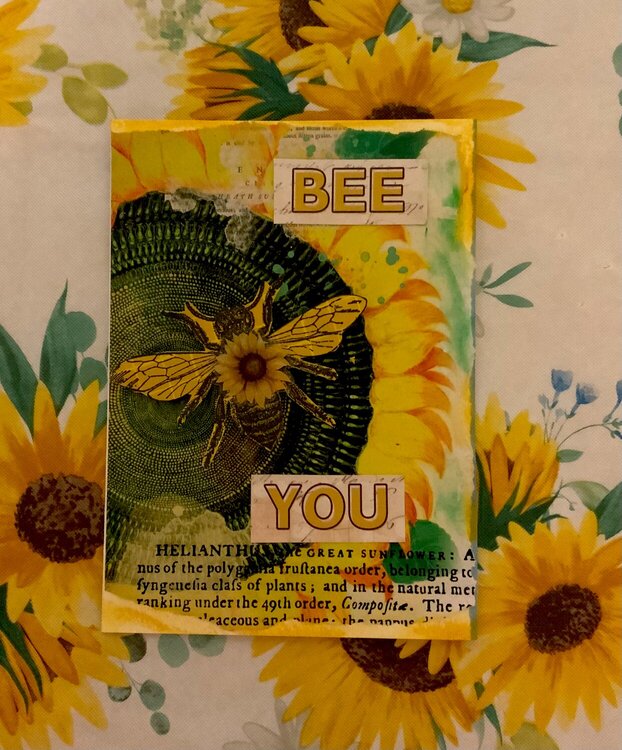 Bee you Sunflower