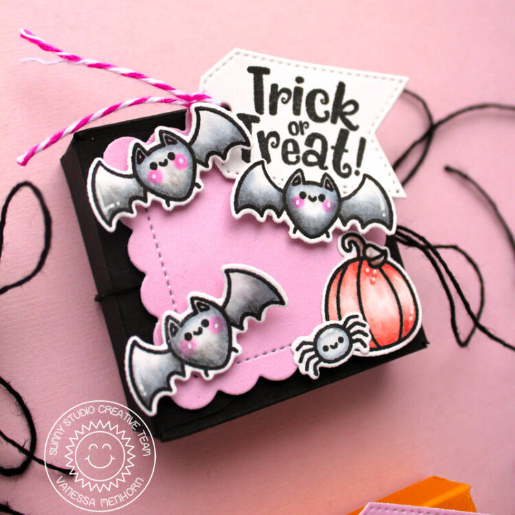 Pink Halloween Gift Boxes