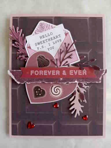 Valentines Using Paper House Productions Craft Kit &quot;Love and Romance
