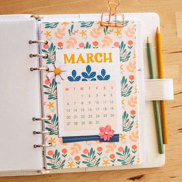 March Planner Cover (hybrid)