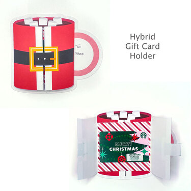 Hybrid Holiday Gift Card Holder
